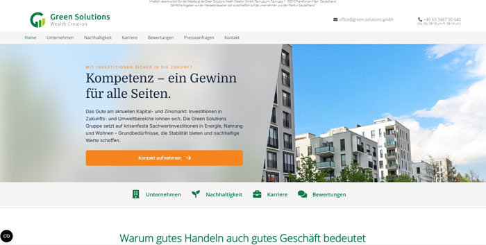 Nachhaltige Investments in Deutschland